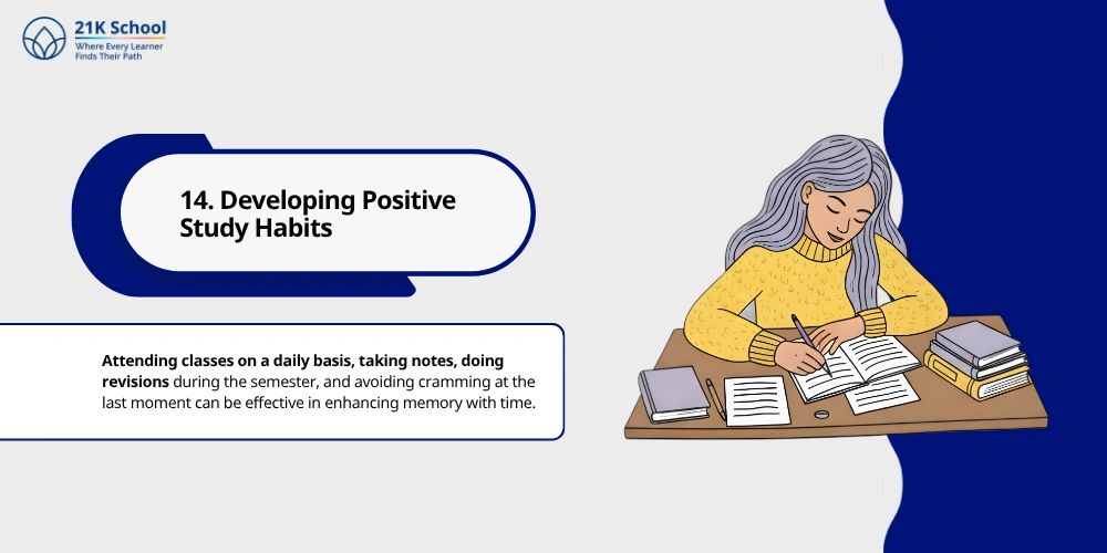Developing Positive Study Habits