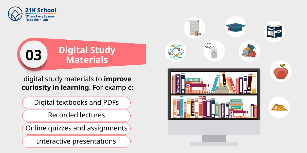 3. Digital study materials
