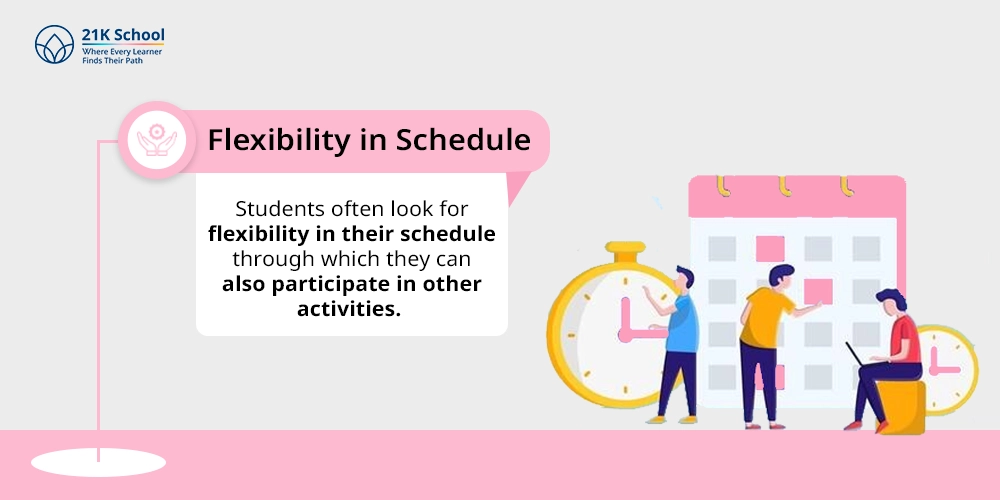 Flexibility in Schedule