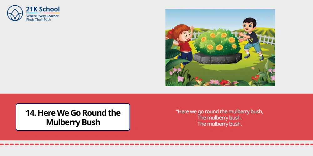 14. Here We Go Round the Mulberry Bush