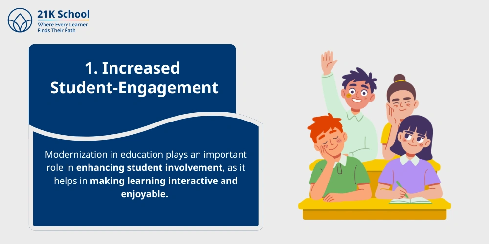 Increased student-engagement