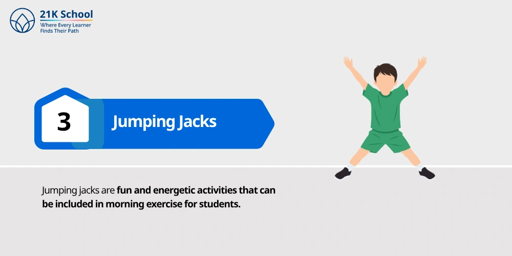 3. Jumping Jacks