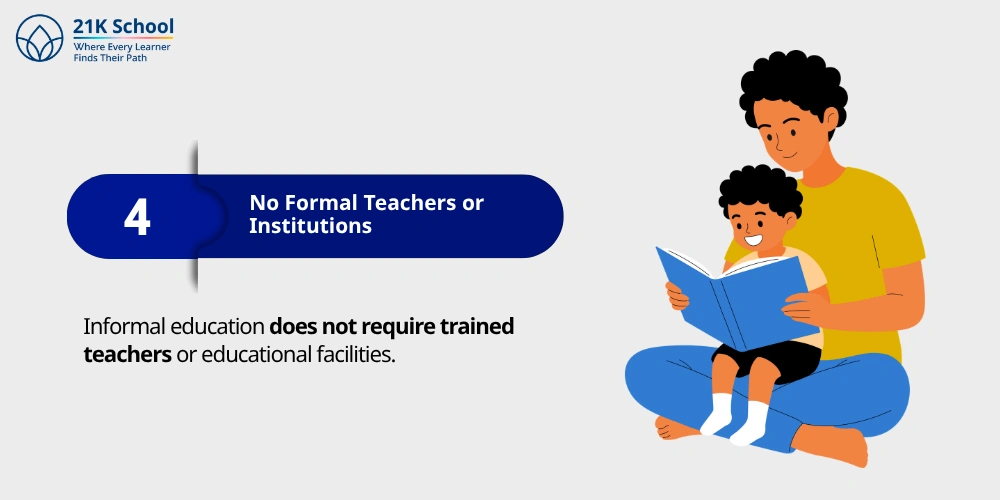 4. No Formal Teachers or Institutions