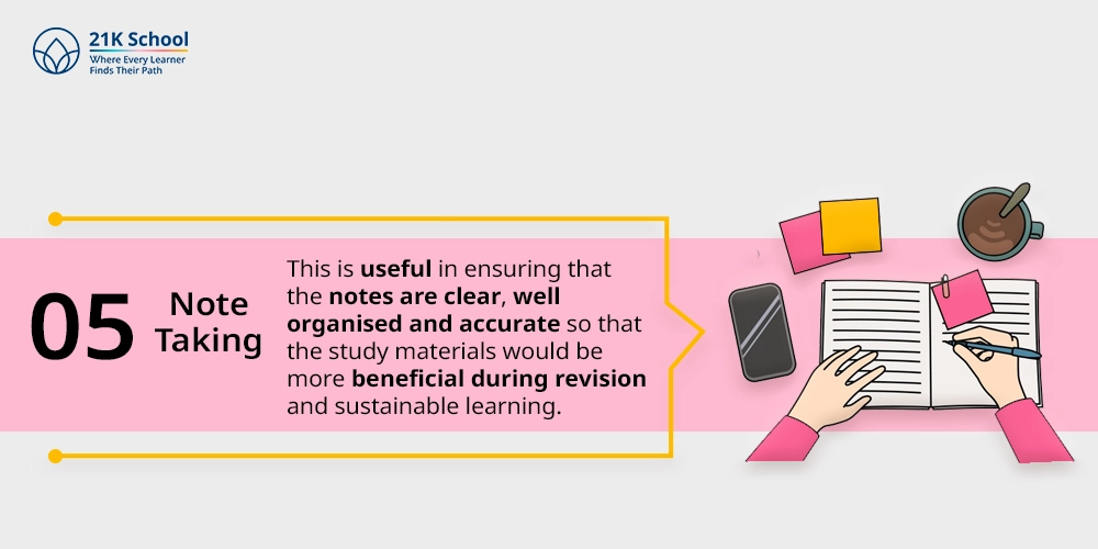 5. Note Taking