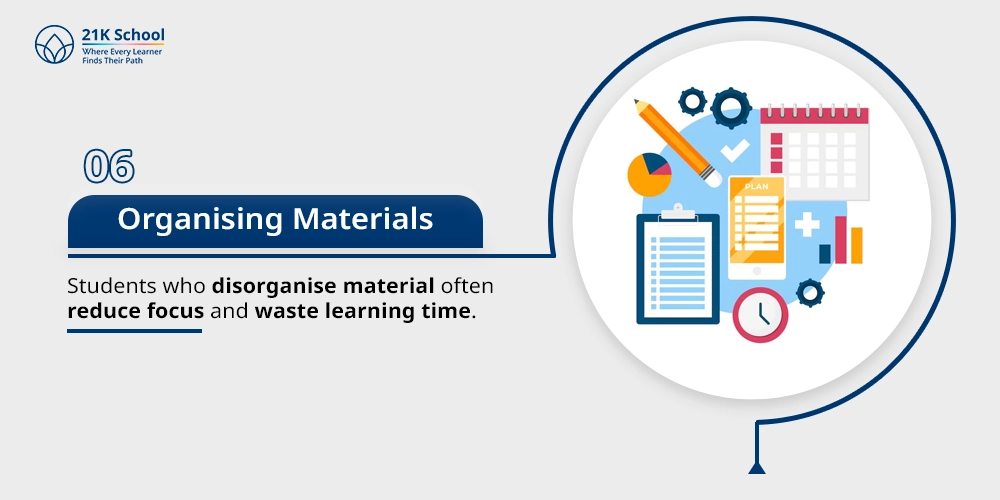 Organising Materials