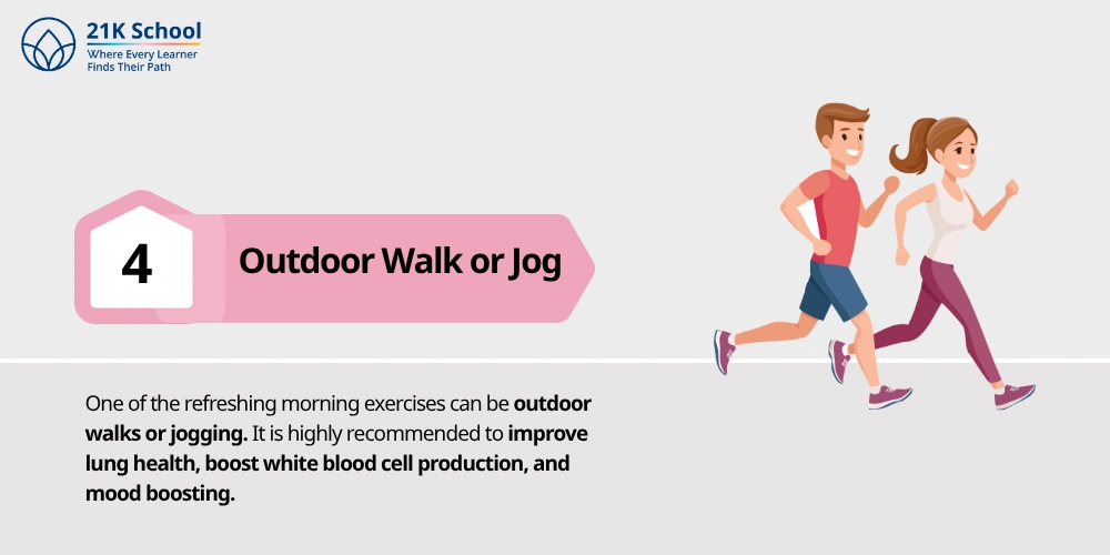 4. Outdoor Walk or Jog