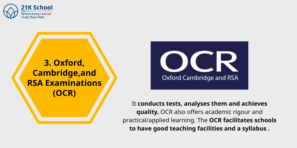Oxford, Cambridge, and RSA Examinations (OCR)