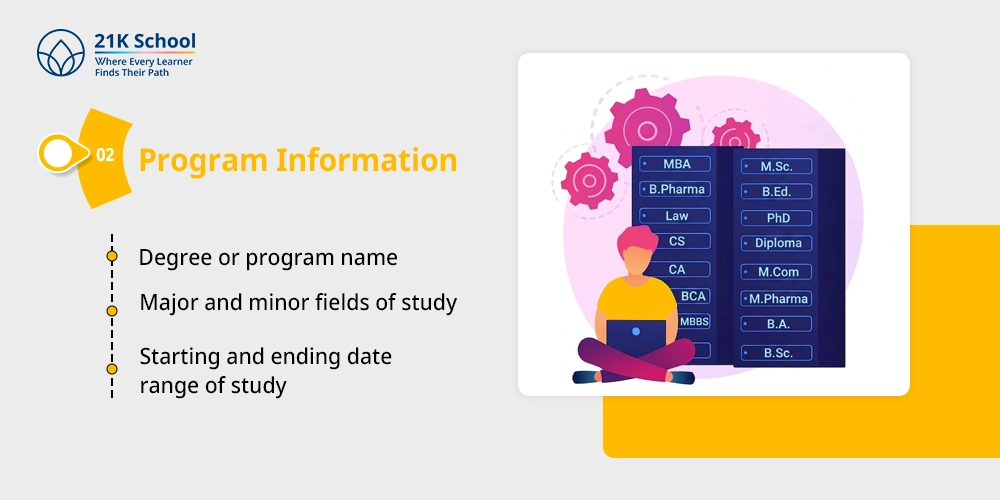 Program Information
