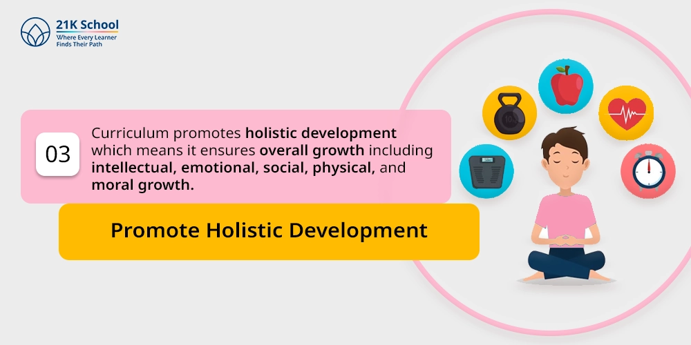 3. Promote Holistic Development