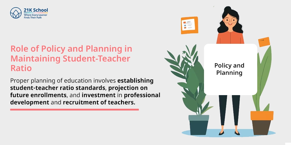 Role of Policy and Planning in Maintaining Student-Teacher Ratio
