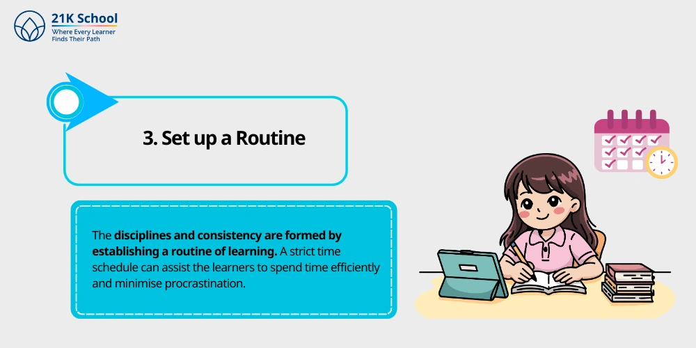 Set up a Routine