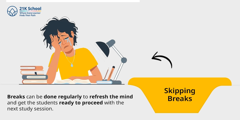 3. Skipping Breaks