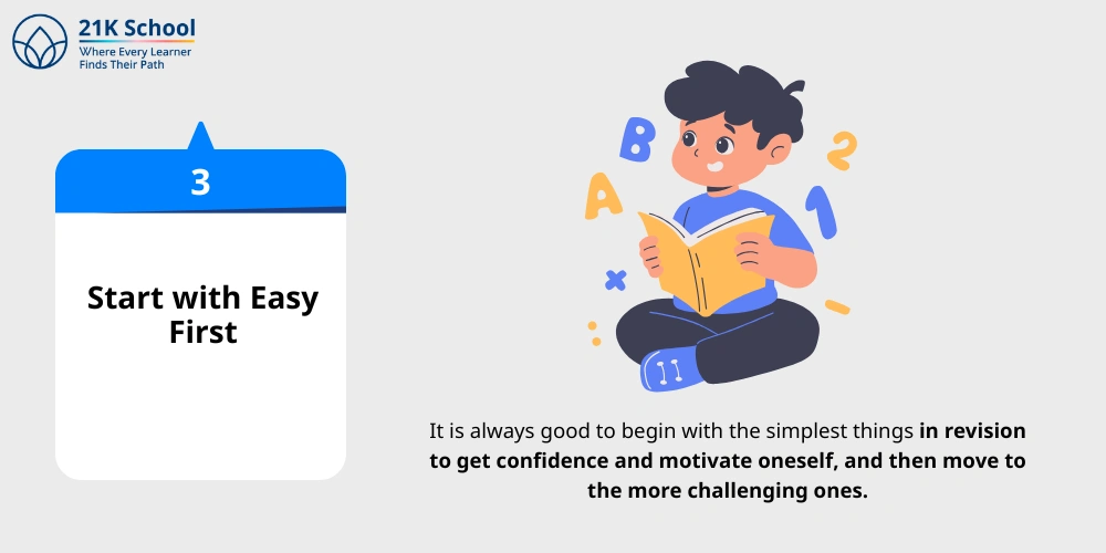Start with Easy First