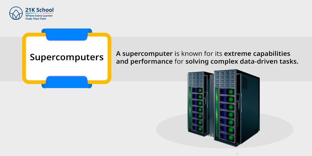 1. Supercomputers