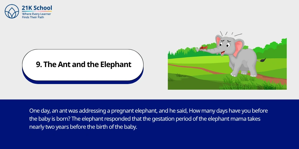 9. The Ant and the Elephant
