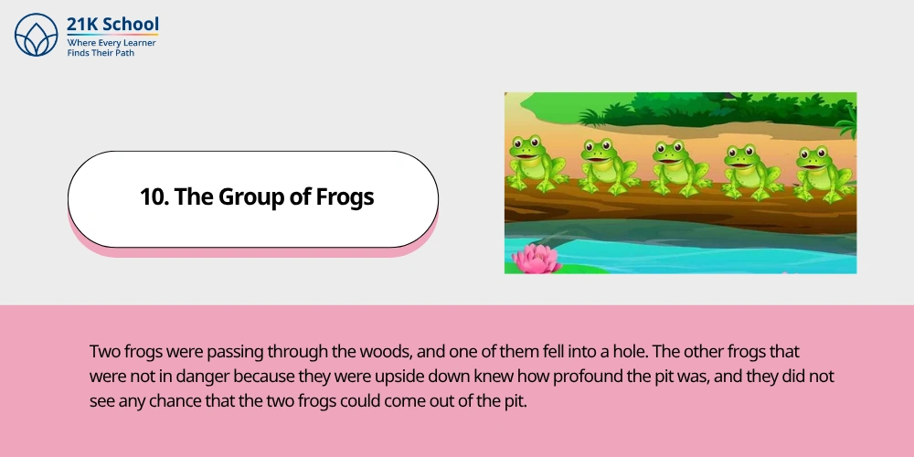 10. The Group of Frogs