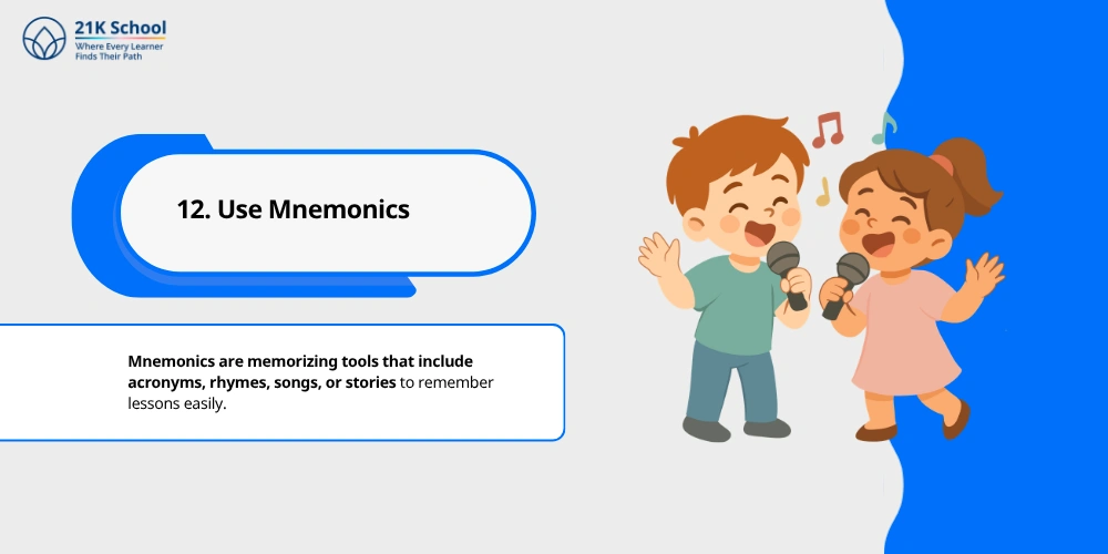 Use Mnemonics