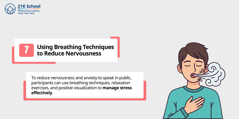Using Breathing Techniques to Reduce Nervousness