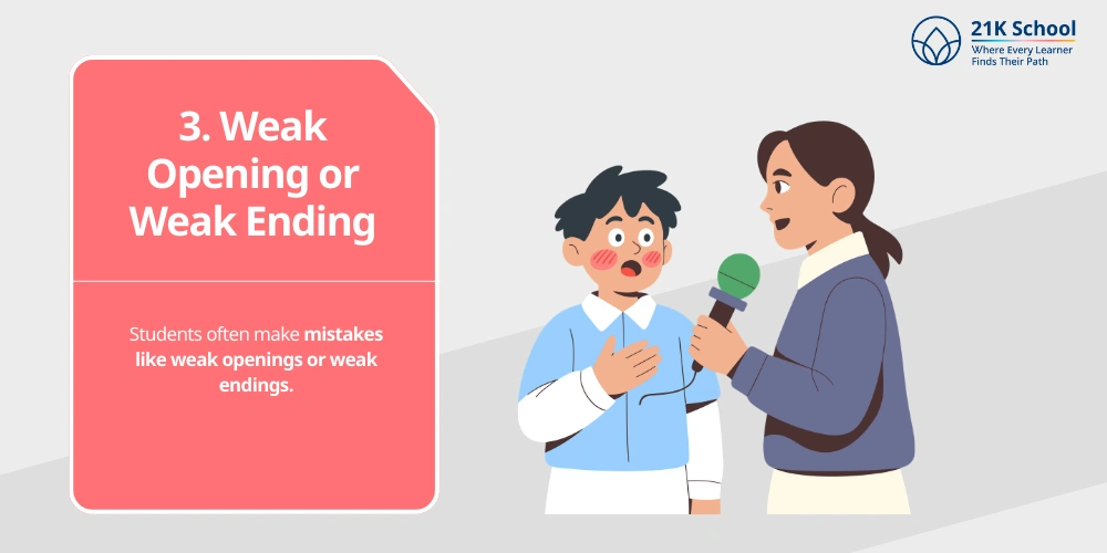 Weak Opening or Weak Ending