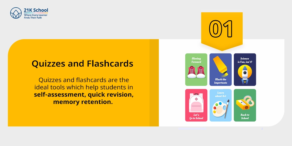 1. Quizzes and Flashcards