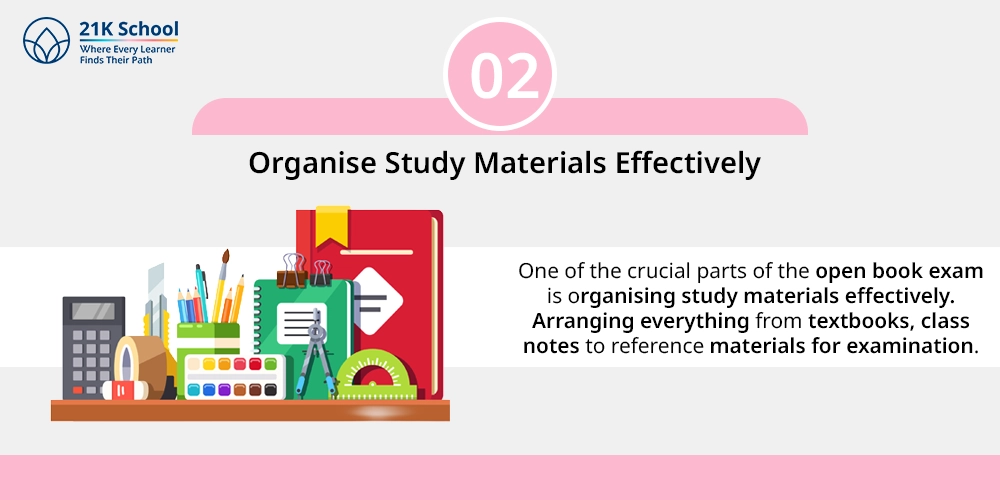 2. Organise Study Materials Effectively