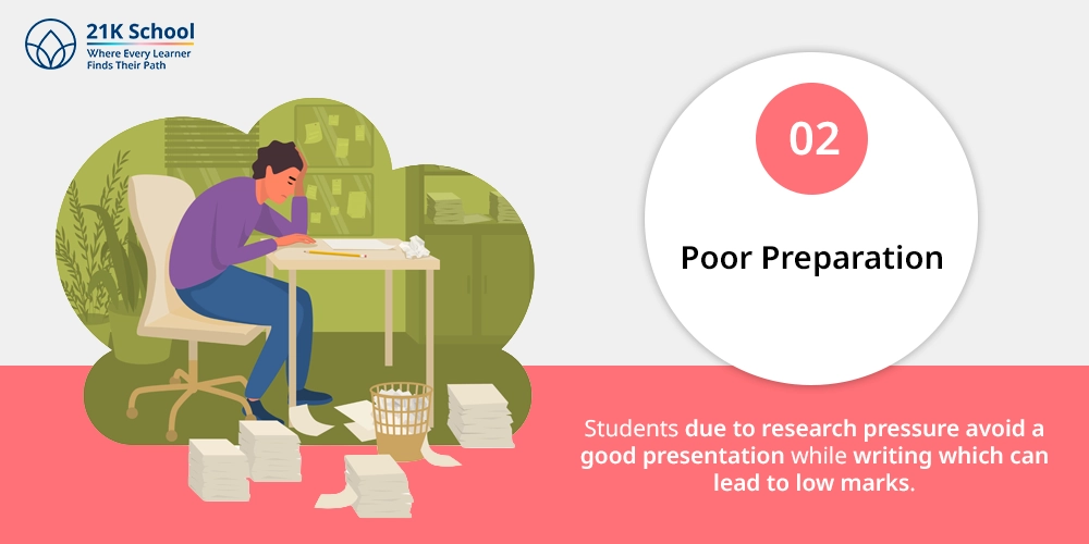 2. Poor Preparation