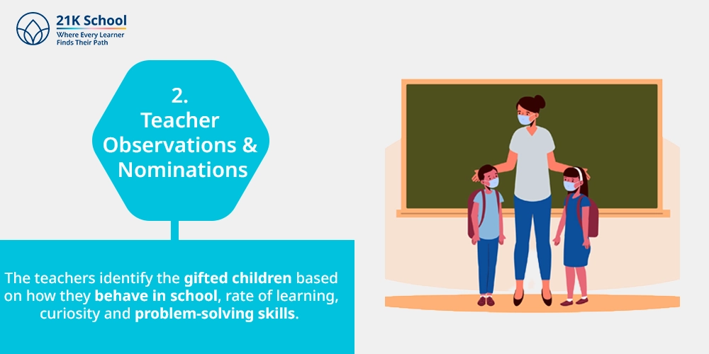 2. Teacher Observations and Nominations