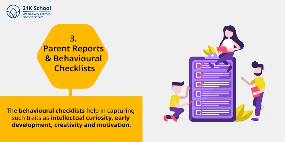 3. Parent Reports and Behavioural Checklists