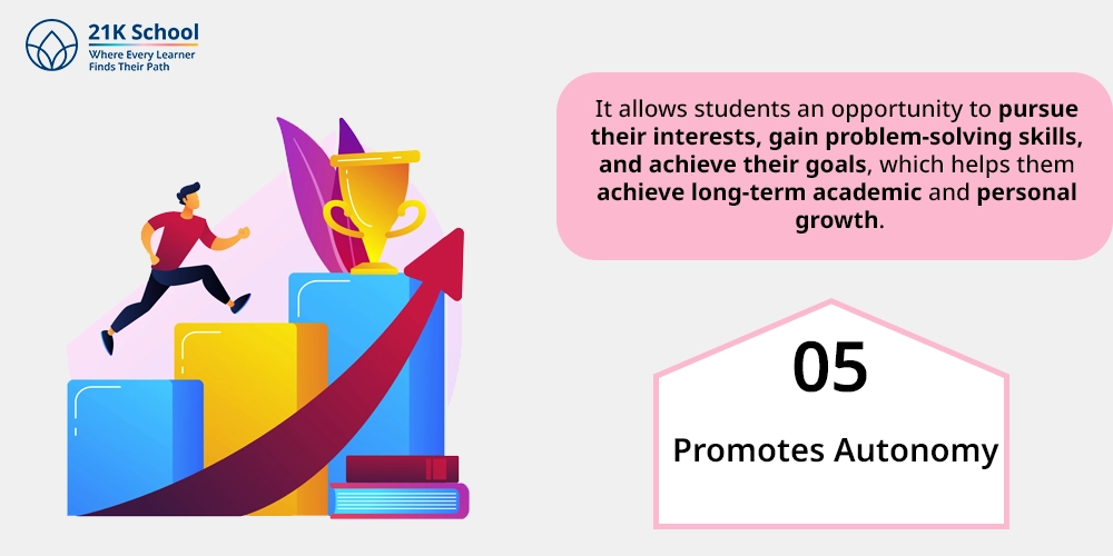 5. Promotes Autonomy