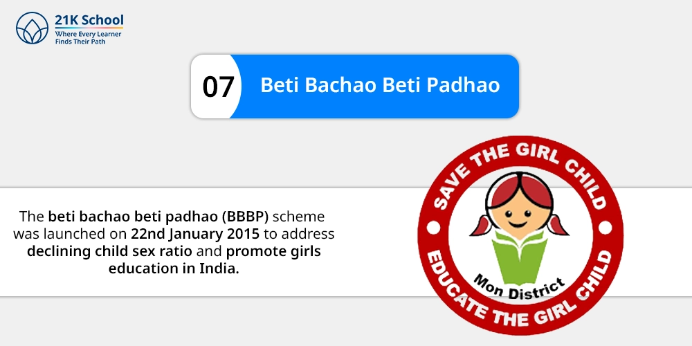 7. Beti bachao beti padhao