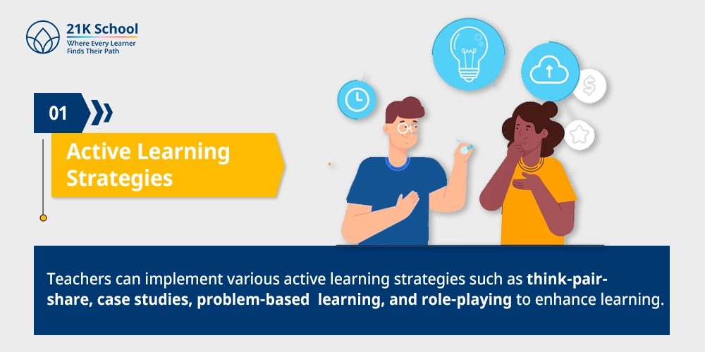 Active learning strategies