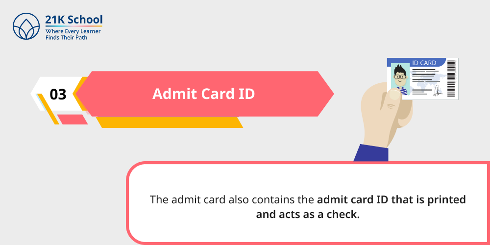 3. Admit Card ID