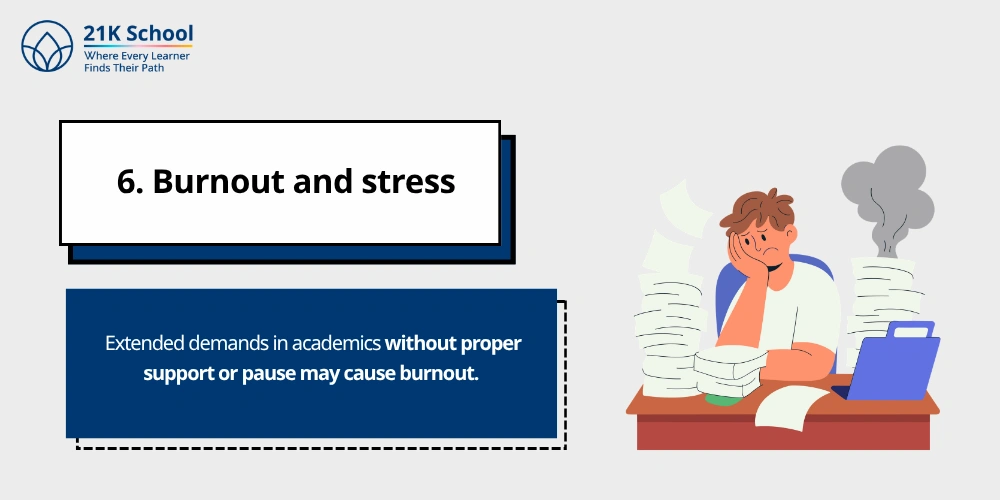 6. Burnout and stress