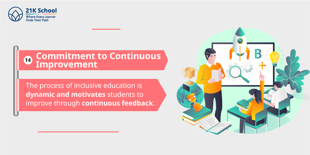 14. Commitment to Continuous Improvement
