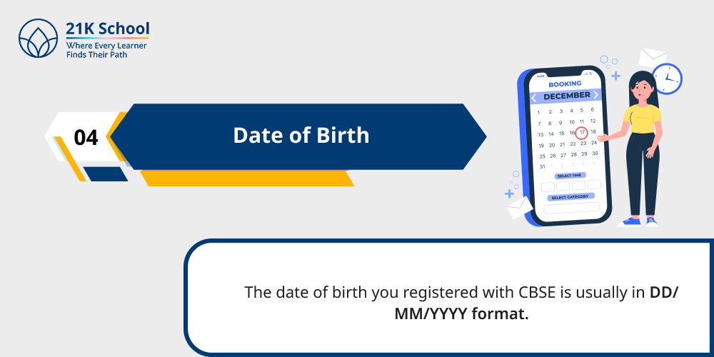 4. Date of Birth