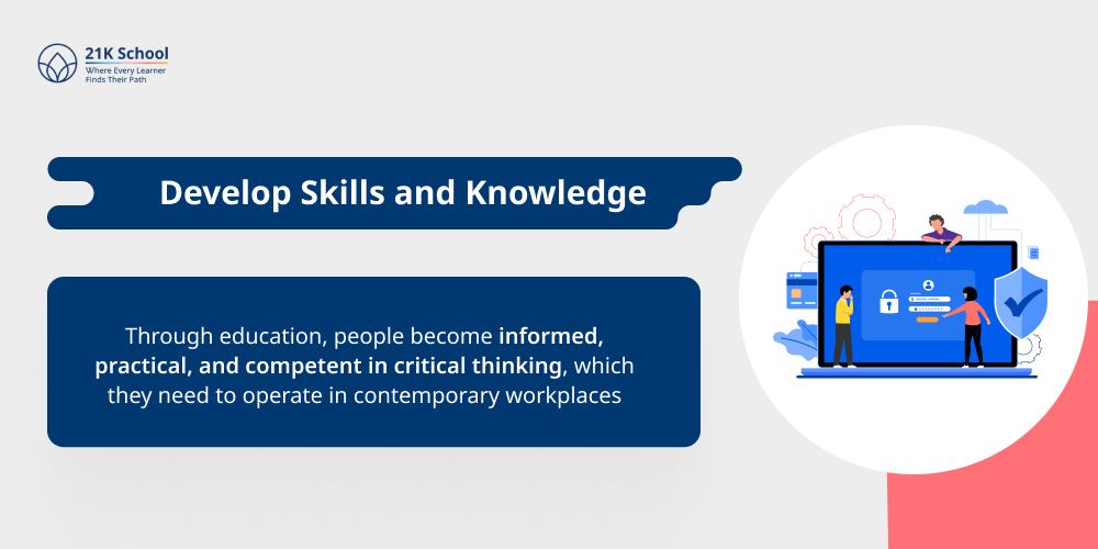 1. Develop Skills and Knowledge