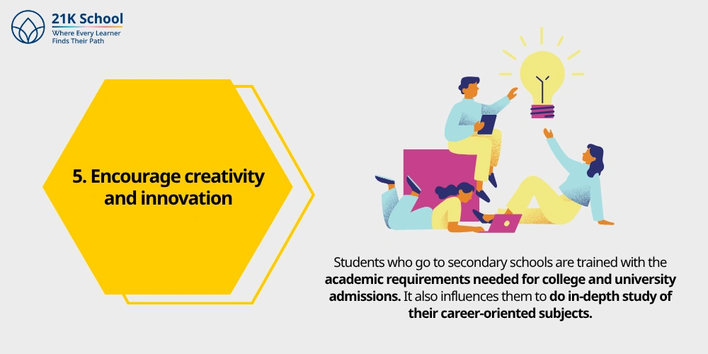 5. Encourage creativity and innovation