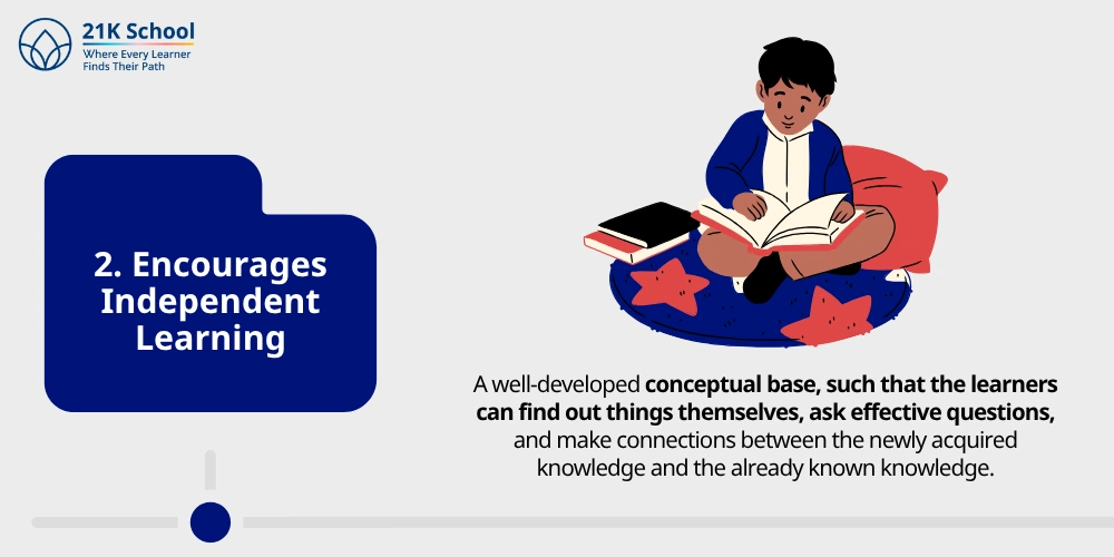 2. Encourages Independent Learning