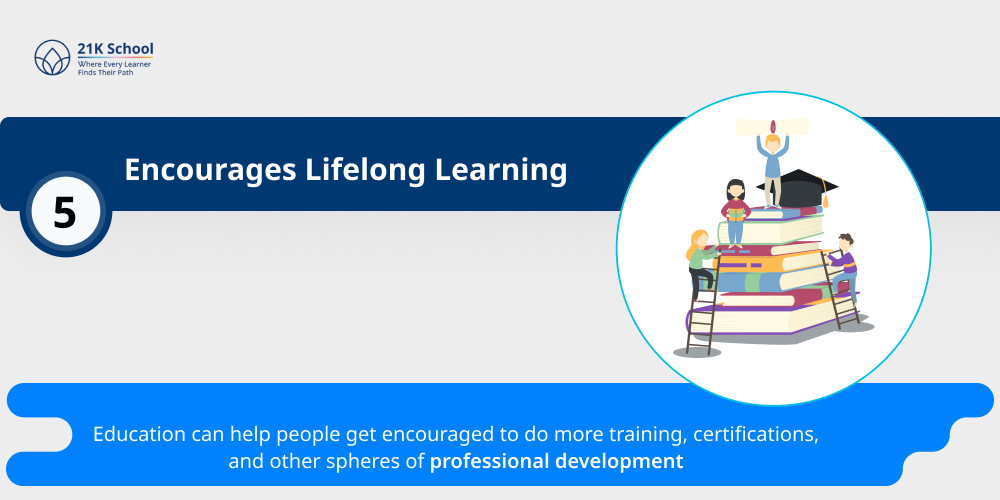 5. Encourages Lifelong Learning