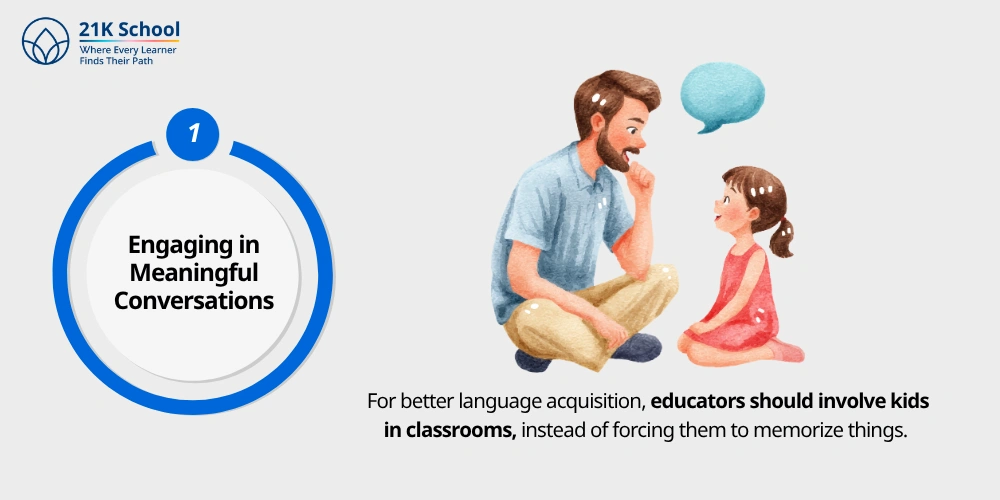 1. Engaging in Meaningful Conversations