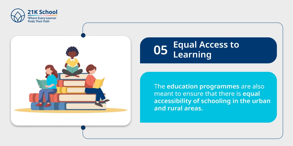 5. Equal Access to Learning