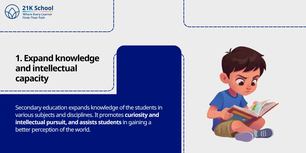 1. Expand knowledge and intellectual capacity