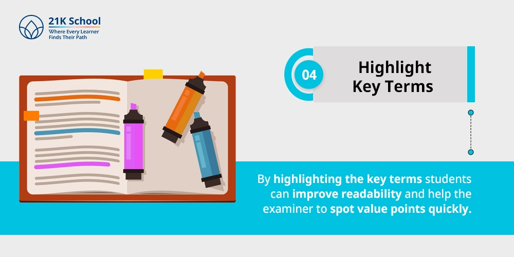 4. Highlight Key Terms