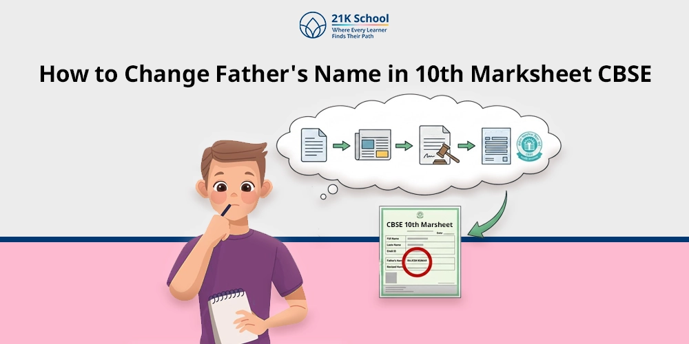 How to Change Father's Name in CBSE 10th Marksheet - Step-by-Step Guide
