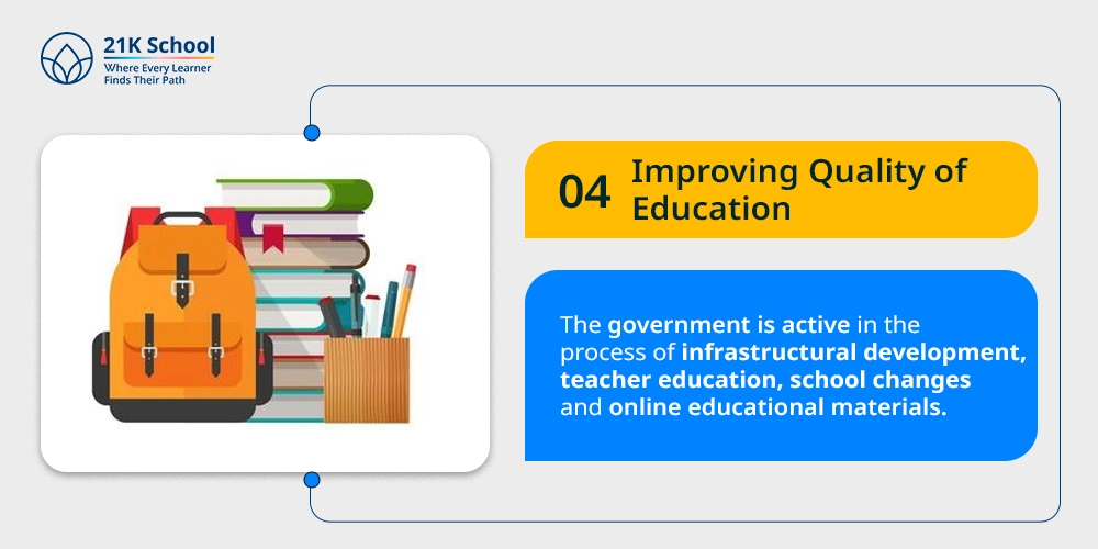 4. Improving Quality of Education