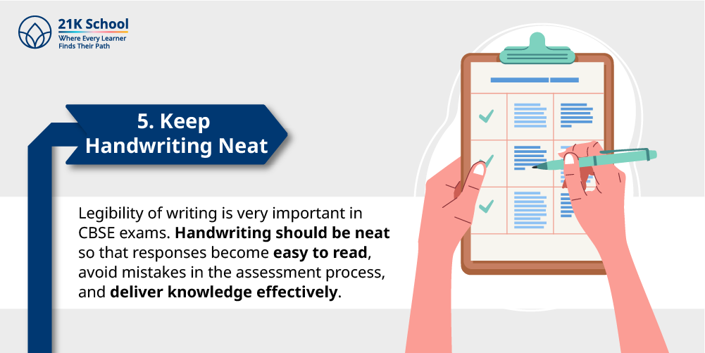 5. Keep Handwriting Neat