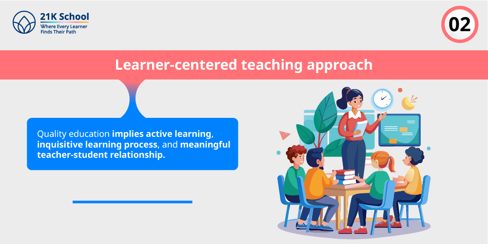 2. Learner-centered teaching approach