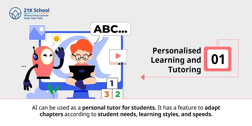 1. Personalised Learning and Tutoring