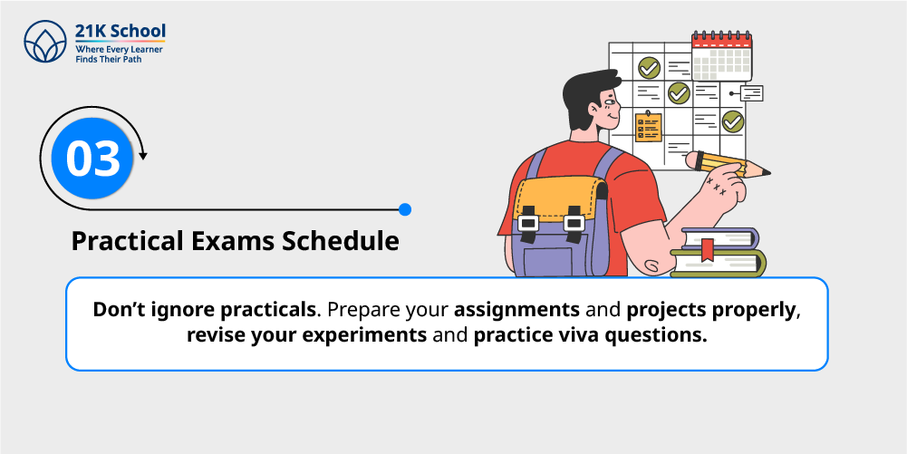 3. Practical Exams Schedule