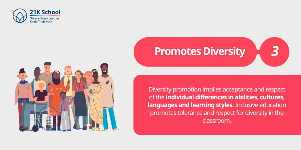 3. Promotes Diversity